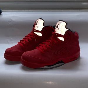 2017 Air Jordan 5 Retro 'Red Suede' Men 8.5